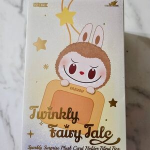 PopMart Labubu Twinkly Fairy Tale Sparkly Plush Card Holder Blind Box